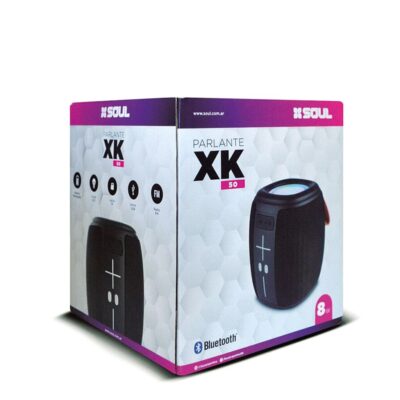 Parlante XK50 Soul - Gris / Negro / Azul --