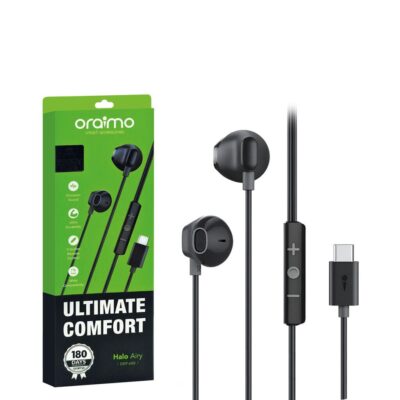 Auricular Half-In-Ear. Conector USB-C. Tamaño del cable 1.2m.. ORAIMO