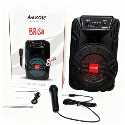 Parlante Mixor 8' BRISA USB/MSD -  Bluetooth  - Radio - MODM-0026