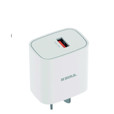 Cargador Viajero USB 2.4A box s/cable