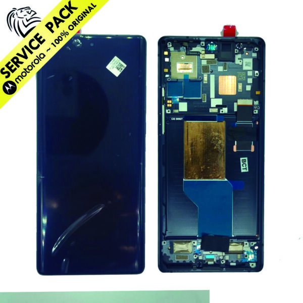 SERVICE PACK MODULO MOTO EDGE 30 ULTRA C/ MARCO (100% ORIGINAL) XT2241 - Gris