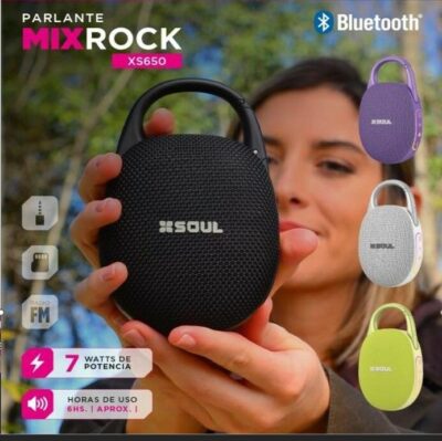 Parlante XS650 MIX Rock 7W- Negro - Marca Soul