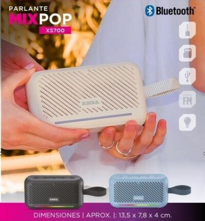 Parlante XS700 MIX Pop 7W - Azul - Marca Soul