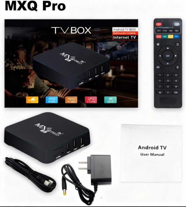 TV-BOX 4K 8GB RAM 128GB C/ MAGIS Android 11.1