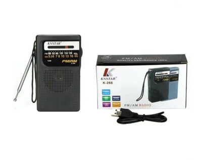 Radio Porttil AM / FM Salida Auric - KNSTAR