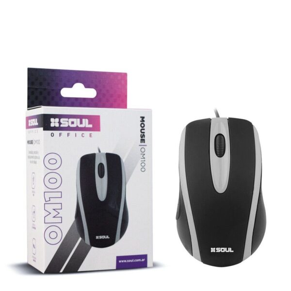 Mouse  USB SOUL Office M100