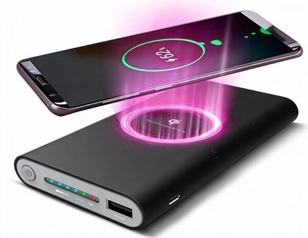 Power Bank 10000mAh Inalambrico + Magnetico Soul