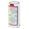 Parlante Soul BLANCO - SUPER SOUND - XL1500  - 60W  8'X2 Luz Led / Btt / Usb / Msd / Radio