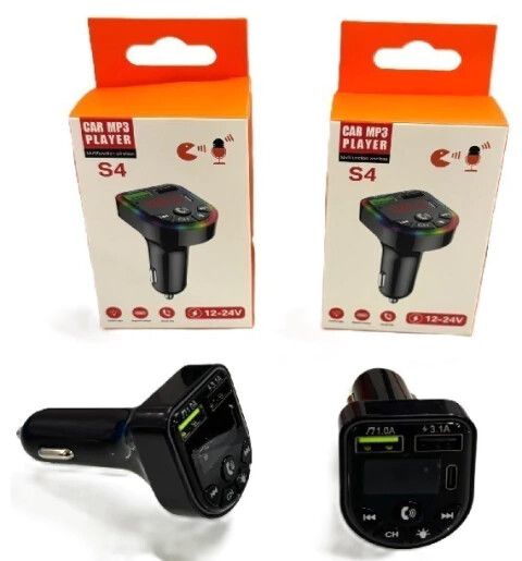 Transmisor Fm Mp3 - Cargador 2 USB Con Visor