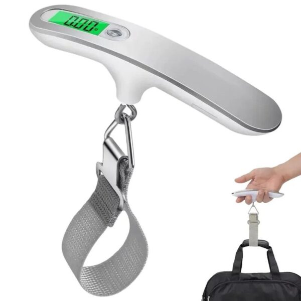 Balanza Mini De Viaje Para Equipaje Hasta 50Kg