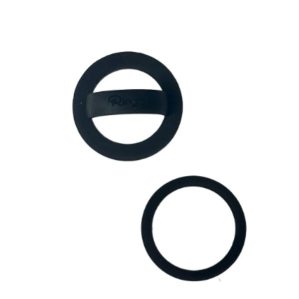 Anillo Magnetico Color Negro Pack x10 Precio Unitario