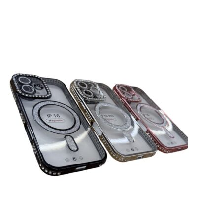 Protector Magsafe STRASS Transparente iPhone 17 Pro MAX