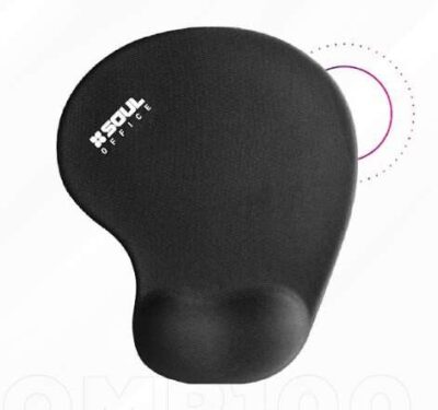 Mousepad Office ERGONOMICO 23x19 *NEGRO* Mousepad Office ERGONOMICO 23x19 *NEGRO*