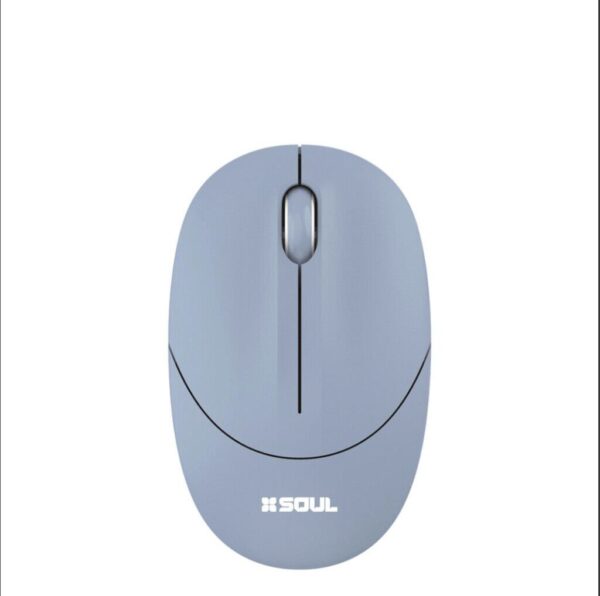 Mouse Inalambrico W250 1600 DPI *CELESTE*