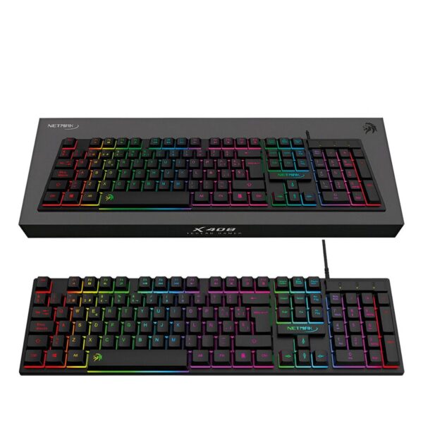 Teclado Gamer Retroiluminado USB