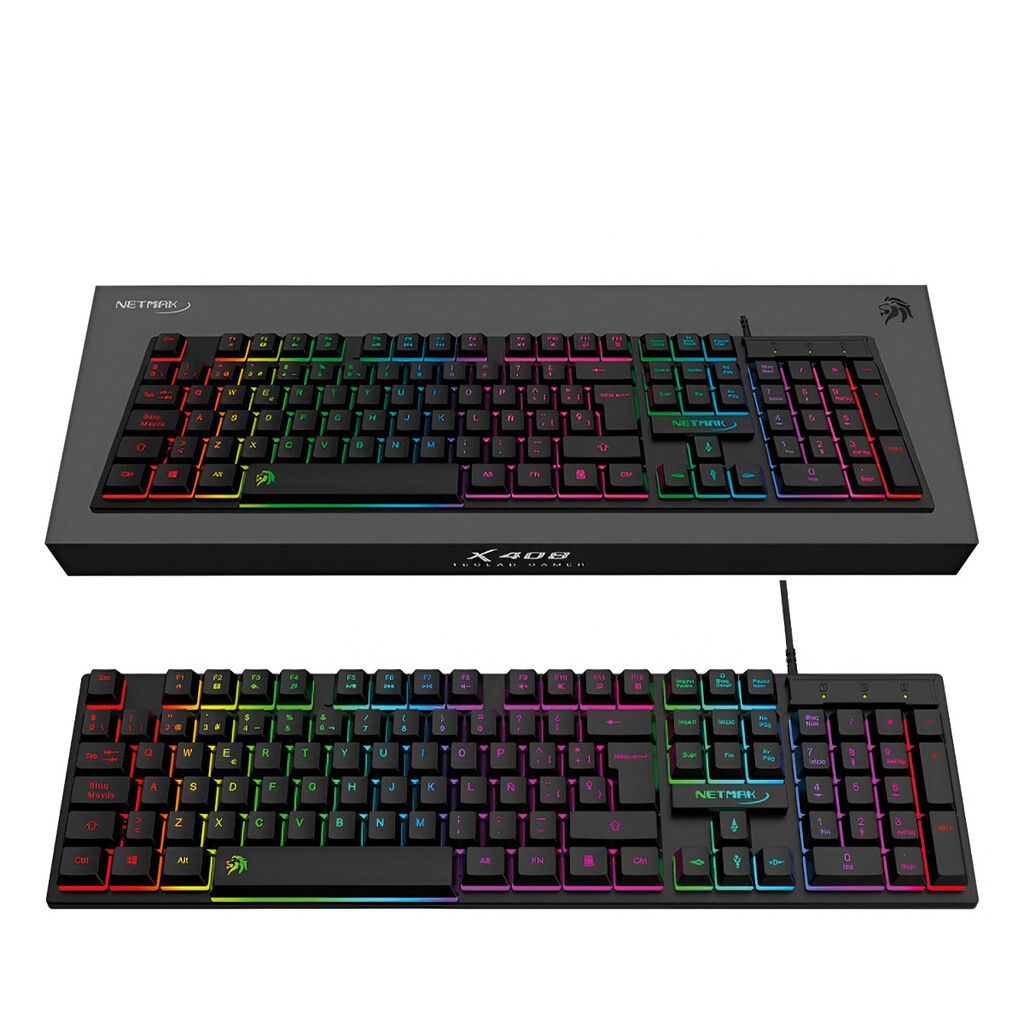 Teclado Gamer Retroiluminado USB