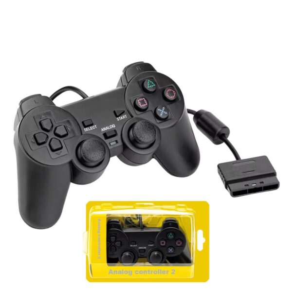 Joystick Ps2 Analogico / Digital Black SIN LOGO
