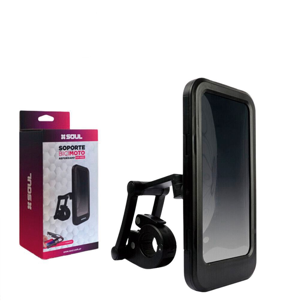 Soporte Impermeable Tactil Bici / Moto 19x10 Cm 360° - Q800