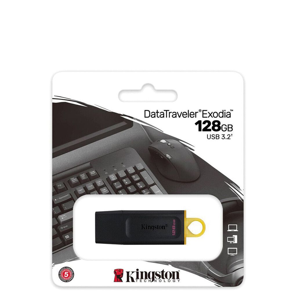Pendrive Kingston 128 USB 3.2 Exodia ORIGINAL