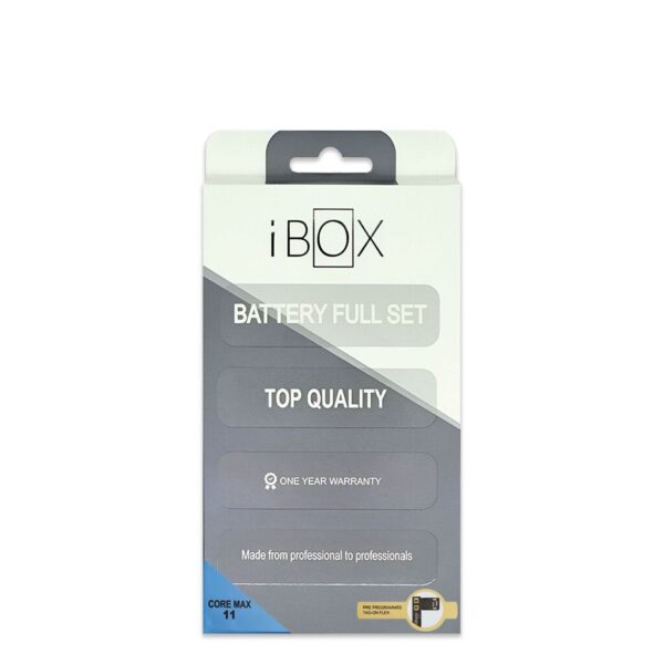 Batería iPhone 11 PRO Core Extended Capacity Prog Tag on Flex iBOX Calidad Superior Batería iPhone 11 PRO Core Extended Capacity Prog Tag on Flex iBOX Calidad Superior