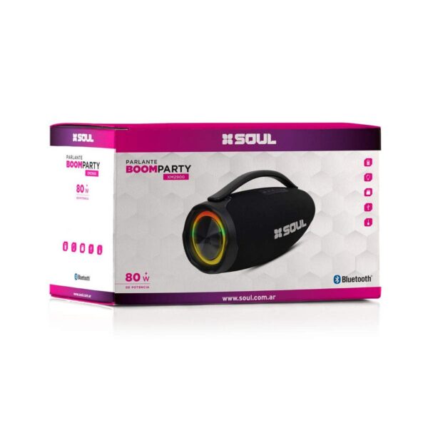 Parlante BT Boom Party EQ W.Proof XM2900 80W Parlante BT Boom Party EQ W.Proof XM2900 80W --