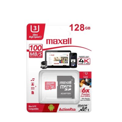 Memoria Maxell Micro Sd 128Gb