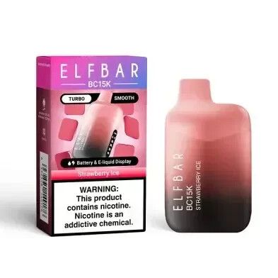 Elfbar BC15K 15.000 Puffs Strawberry Ice