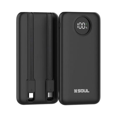 Power Bank Soul Classic 400 10000mAh 22.5W Type-C Negro