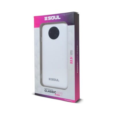 Power Bank Soul Classic 400 20000mAh 22.5W QC Type-C Blanco