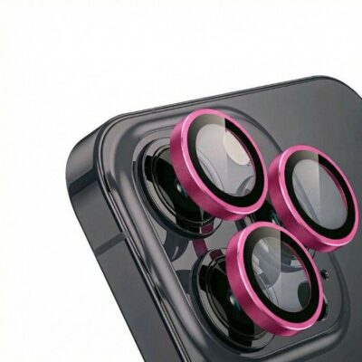 Protector Camara Liso iPhone 17 Rosa