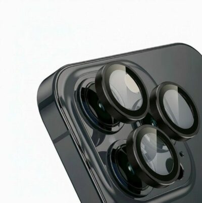 Protector Camara Liso iPhone 17 Max Negro