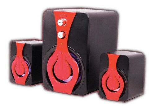 Parlante Usb Gamer Retroiluminado 2.1