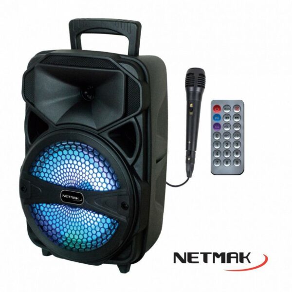 Parlante Karaoke 8'' C/Microfono NM-FAMA METMAK