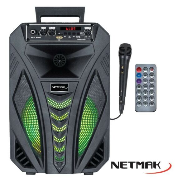 Parlante Karaoke 8'' C/Microfono NM-XTASYS METMAK