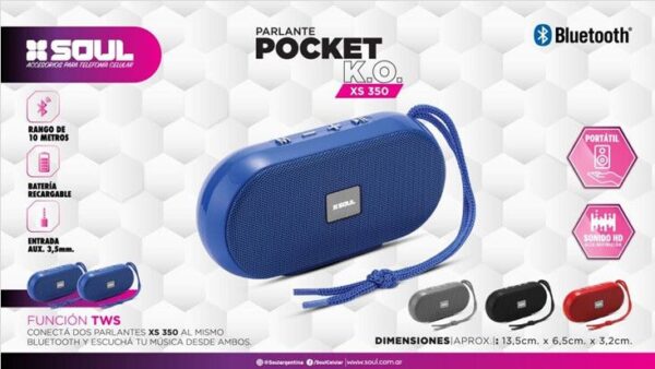 Parlante XS350 K.O. Marca Soul