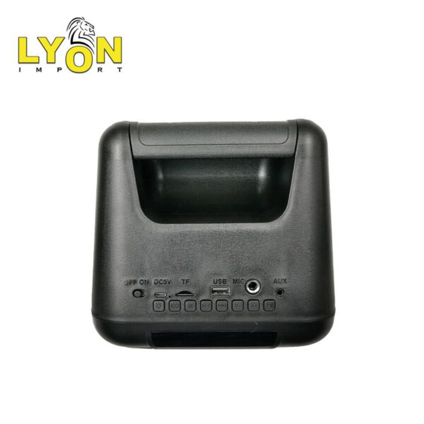 Parlante Bluetooth  4'' X2 RGB Giratorios - 5 efectos karaoke - Batería 3000mah - Pack retail - 34,6x16,8x13,5cm