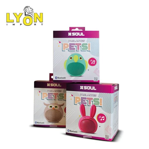 Parlante PETS Bluetooth OWL Marca SOUL