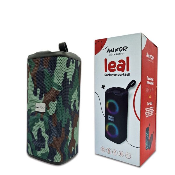 Parlante Mixor 3'' X2 USB/MSD -  Bluetooth  - Radio - MODM-007