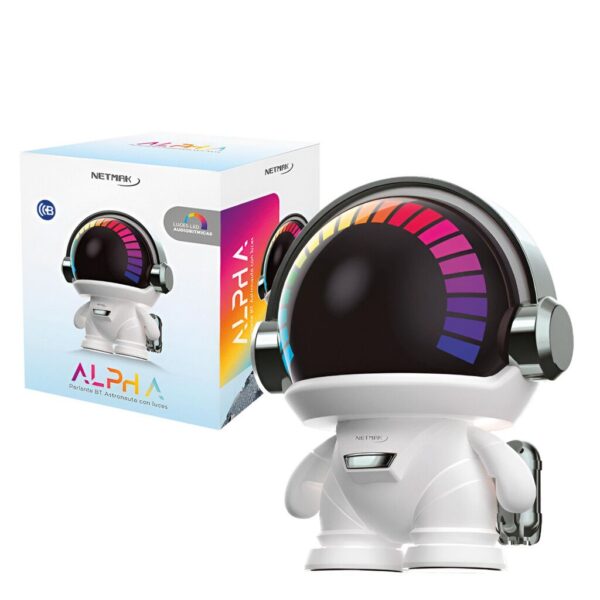 Parlante Portátil Astronauta Bluetooth con Luces Audioritmicas Parlante Portátil Astronauta Bluetooth con Luces Audioritmicas