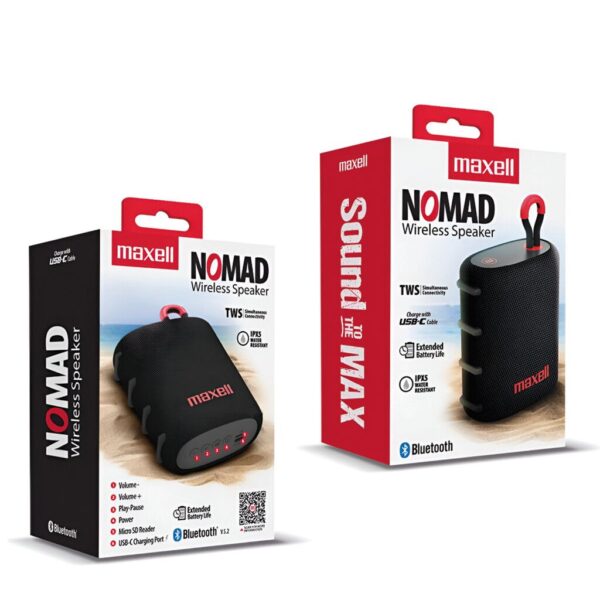 Parlante Bluetooth Nomad Portable MAXELL