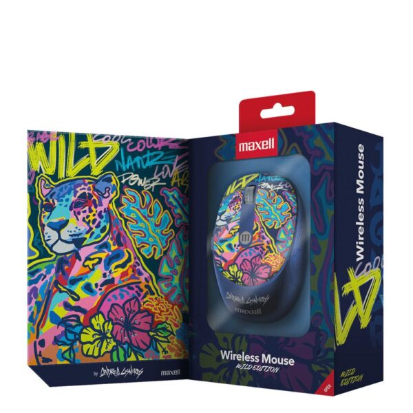 Mouse Wireless MAXELL MOWL-320 5 Botones DIS.JAGUAR