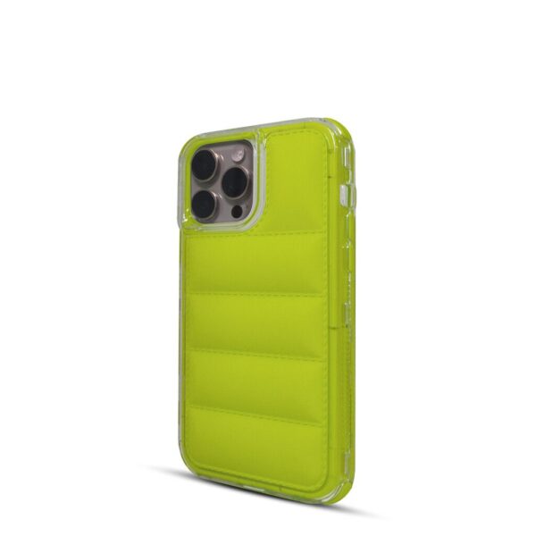 Puffer Case Acolchonada Borde Cristal Samsung A06 SOUL