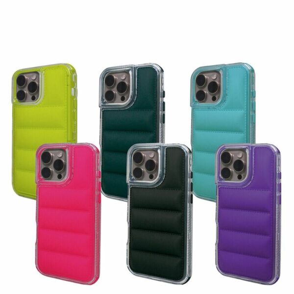 Puffer Case Acolchonada Borde Cristal Samsung A35 5G SOUL
