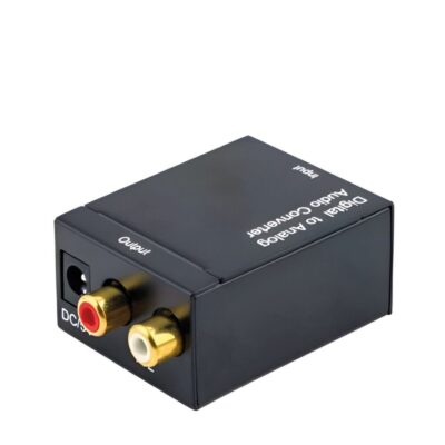 Conversor Audio Digital Fibra Optica A Rca + 3.5Mm  Tv / Ps4 A Home Skc09