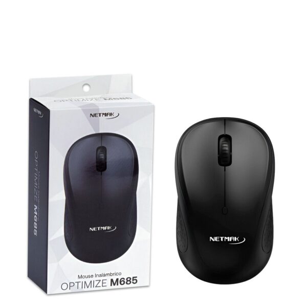 Mouse Inalambrico Optimize 2.4Ghz Netmak Colores Var.