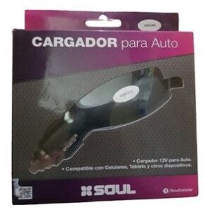 Cargador Auto 12V 2A Marca SOUL