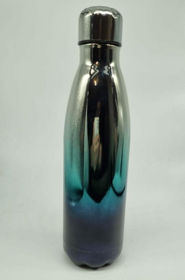 Botella Termica Acero Inoxidable 12Hs HOT Tornasolada - Col Var.