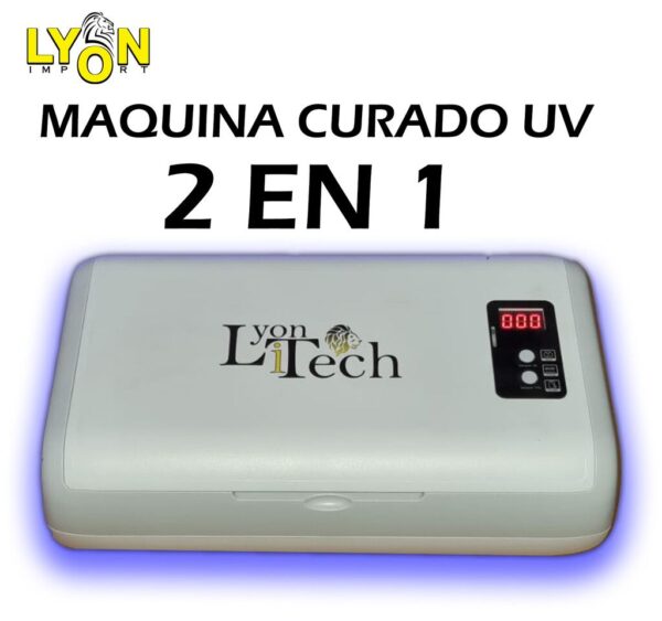 MAQUINA DE VACIO + CURADO UV