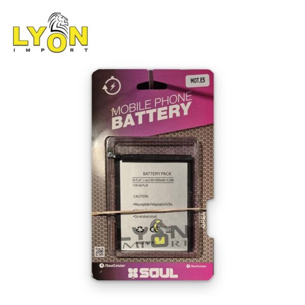 Bateria Moto E5 - SOUL