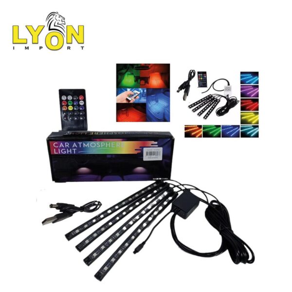 Tira de LED 5050 Para Auto AUDIORITMICA